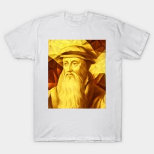 John Knox Golden Portrait | John Knox Artwork 9 T-Shirt